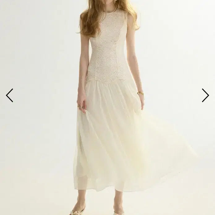 [BUNJANG] Sincethen Arabelle Long Dress / Sincethen 아르벨라 롱 원피스