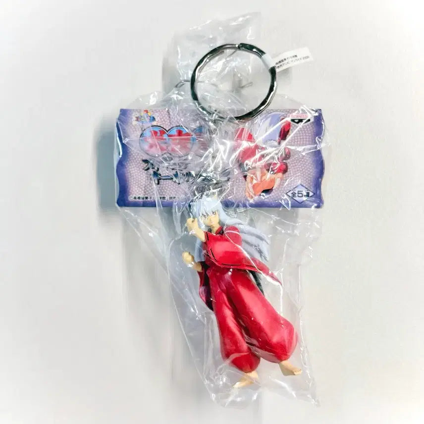 [BUNJANG] Inuyasha Figure Key Holder Set / [고전 굿즈] 이누야샤 피규어 키홀더 카고메 키쿄우 셋쇼마루 키링
