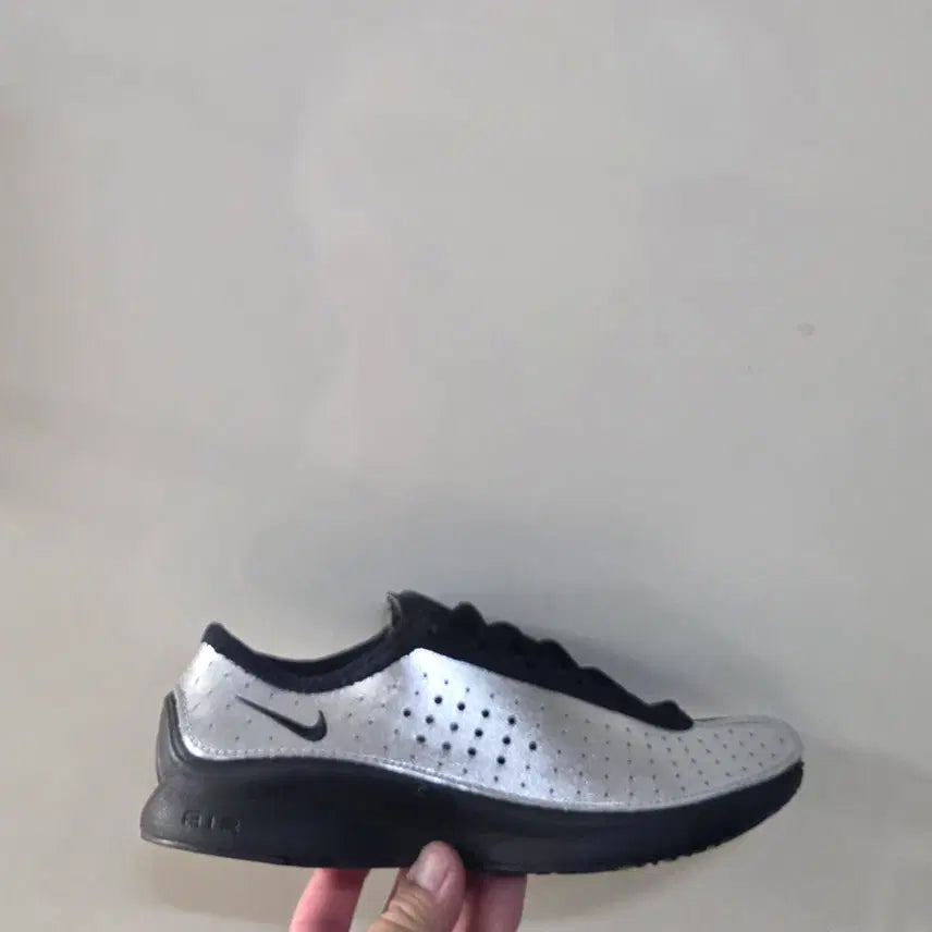 [BUNJANG] Nike Air Superfly Metallic Silver Black Sneakers / [235] 나이키 에어 슈퍼플라이 메탈릭실버블랙ㅡ단종매물