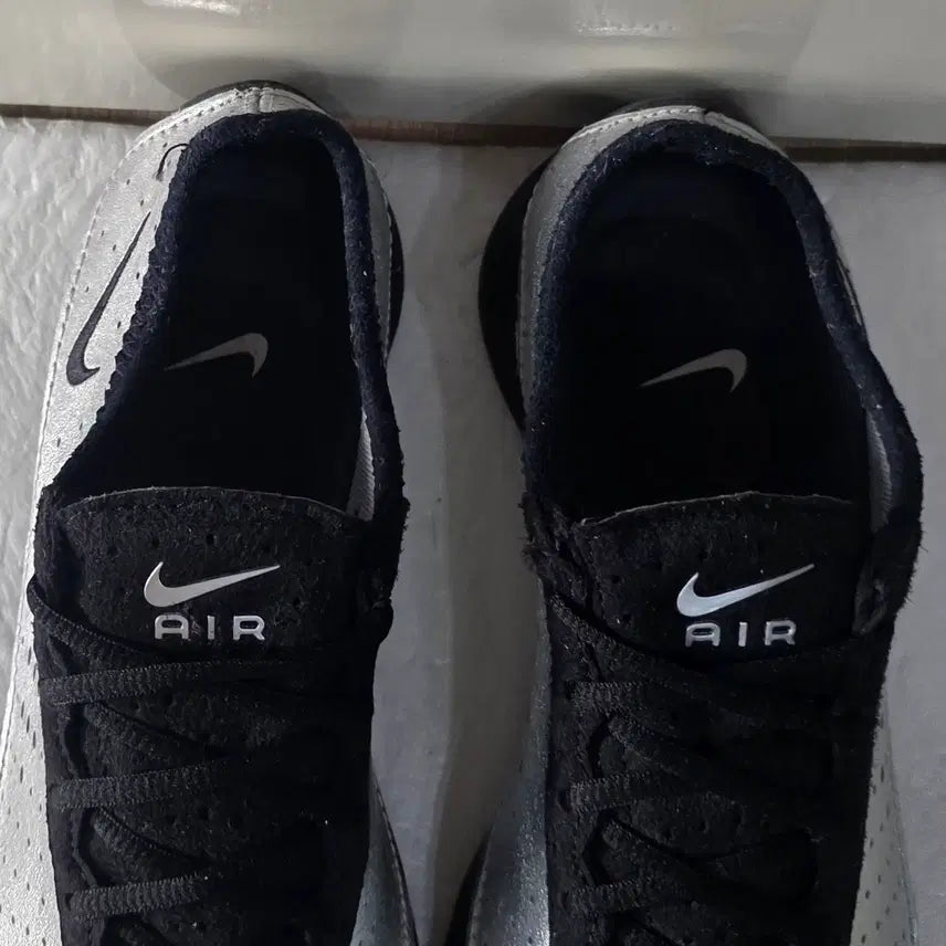 [BUNJANG] Nike Air Superfly Metallic Silver Black Sneakers / [235] 나이키 에어 슈퍼플라이 메탈릭실버블랙ㅡ단종매물