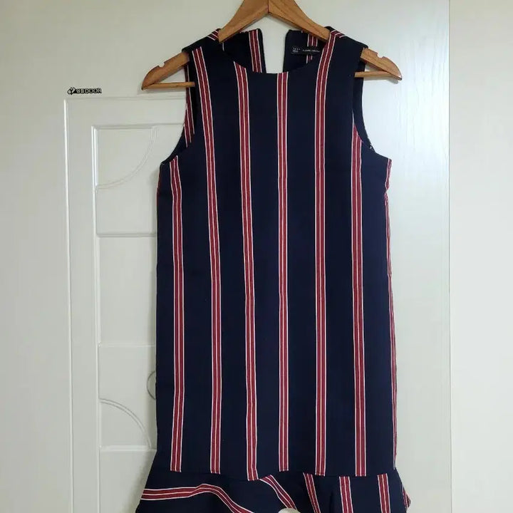 [BUNJANG] ZARA Striped Denim Dress XS / 자라 스트라이프 데님원피스 xs