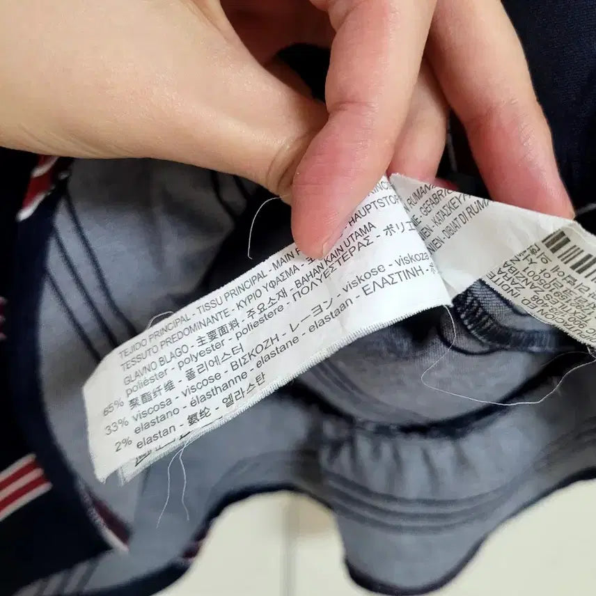 [BUNJANG] ZARA Striped Denim Dress XS / 자라 스트라이프 데님원피스 xs