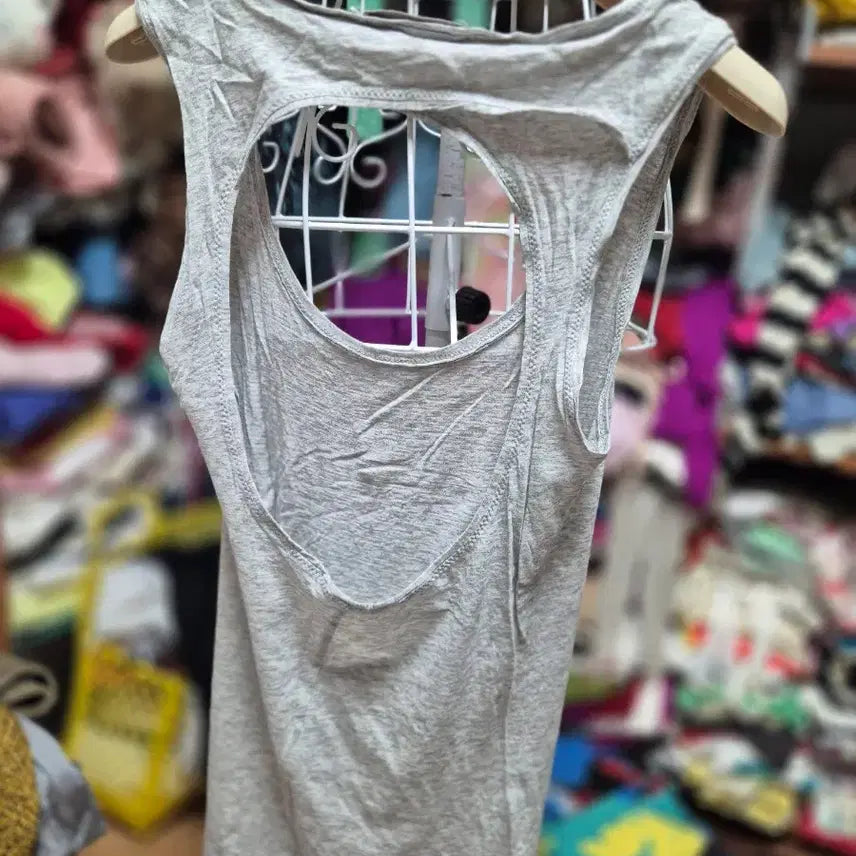 [BUNJANG] Free People Backless Running Tank Top / FREE PEOPLE 백리스 런닝 탱크탑