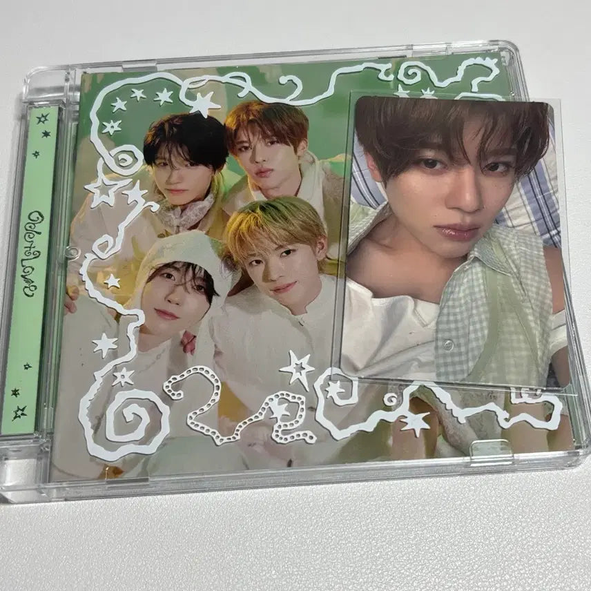 [SOLD OUT] 엔시티위시 오드투러브 쥬얼 단체반 시온 포카 앨범 일괄