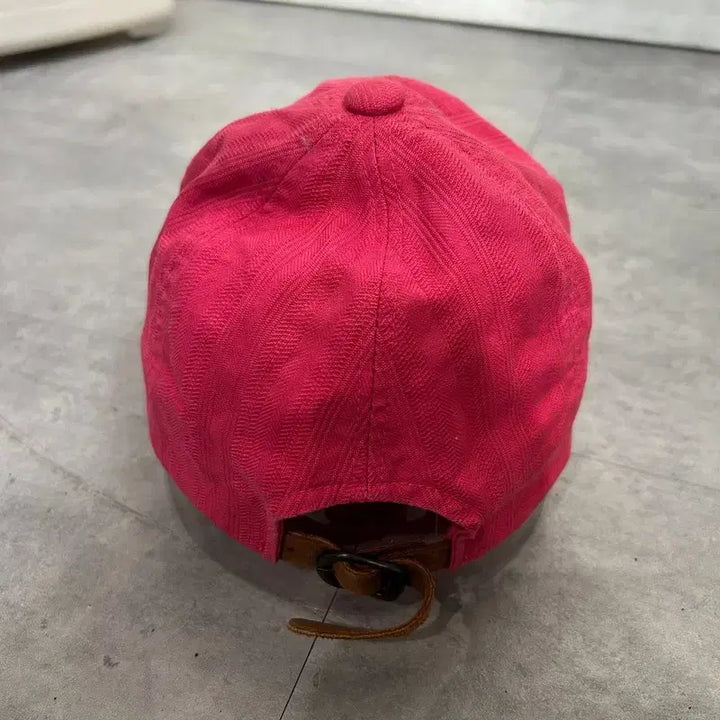 [BUNJANG] Von Dutch Y2K Ribbed Patch Ball Cap / 프리 빈티지 Y2K 본더치 골지 패치 볼캡 모자 핑크