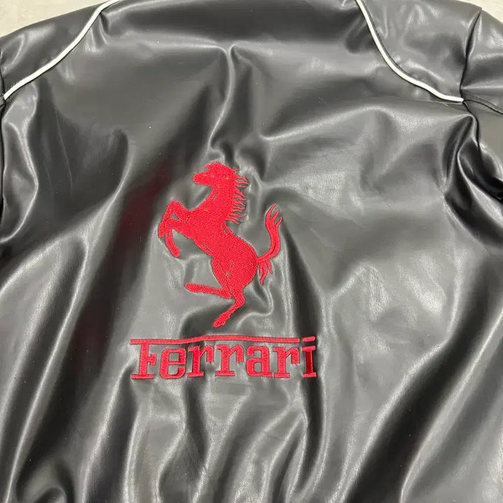 [BUNJANG] Ferrari F1 Racing Black Jacket / 페라리 F1 레이싱 블랙 자켓