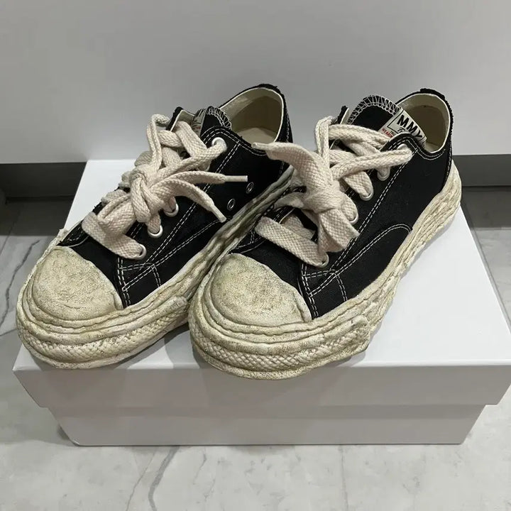 [BUNJANG] Mihara Yasuhiro Peterson OG Sole Garment-Dyed Canvas Sneakers / 미하라야스히로 피터슨23 OG 솔 가먼트 다이드 캔버스 컨버스 스니커즈