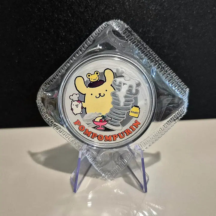 [BUNJANG] Sanrio Pompompurin 1oz Silver Coin Limited Edition (300 pcs) / 300개한정판) 산리오 폼폼푸린 은화 1온스