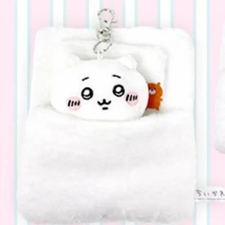 [BUNJANG] Chikawa Lilpas Keyring Mascot / 치이카와 이불 릴패스 키링 마스코트 포카홀더