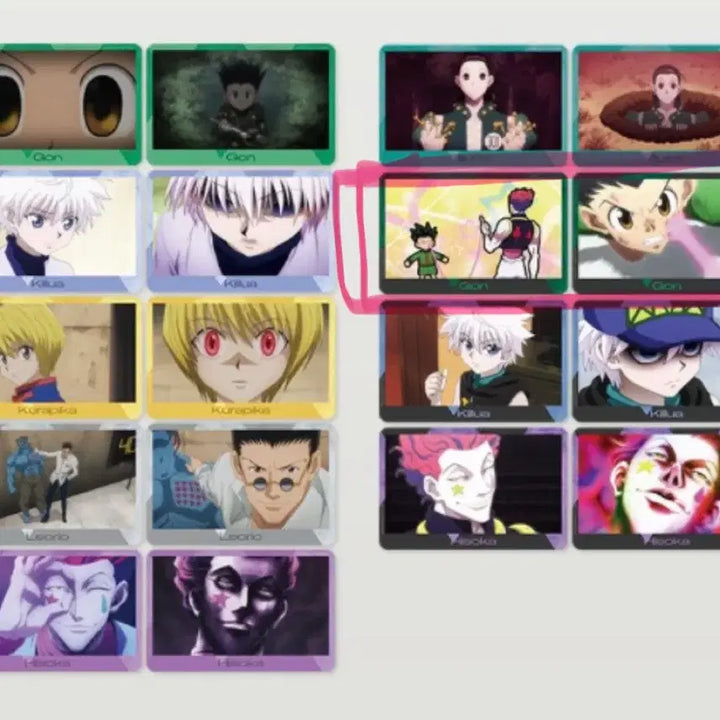 [BUNJANG] Hunter x Hunter Lenticular Gon Hisoka / 헌터헌터 렌티큘러 곤 히소카