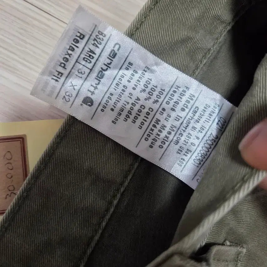 [BUNJANG] Carhartt Double Knee Work Pants Khaki (31_32) / 칼하트  워크 팬츠 카키 (31_32)