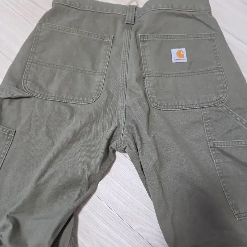 [BUNJANG] Carhartt Double Knee Work Pants Khaki (31_32) / 칼하트  워크 팬츠 카키 (31_32)
