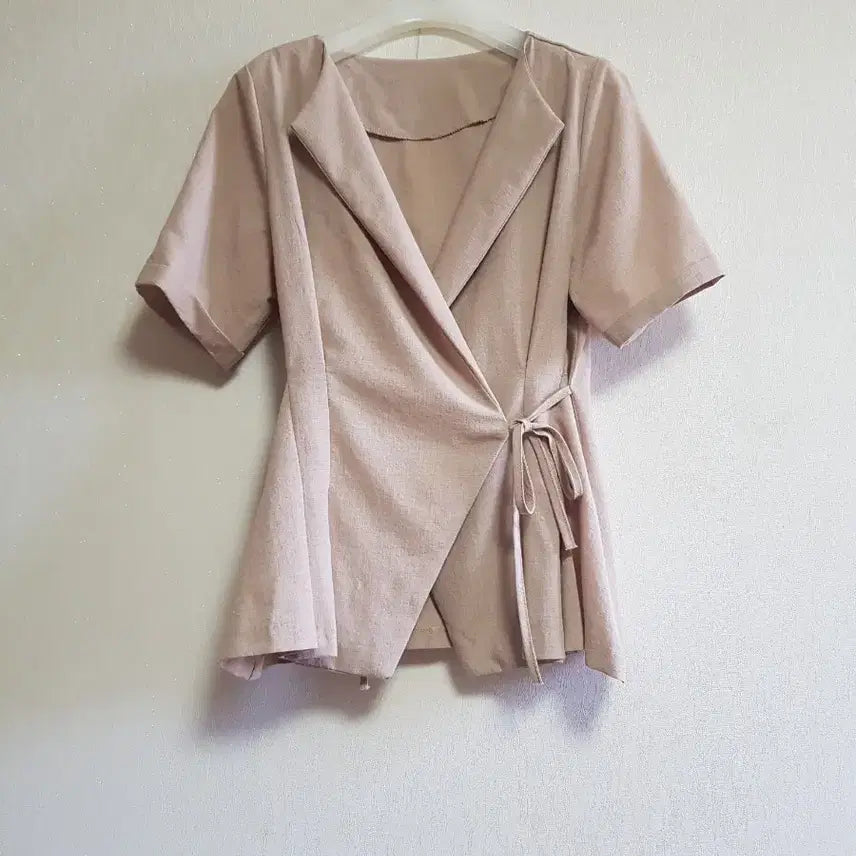 [BUNJANG] Wrap Blouse / 랩 블라우스