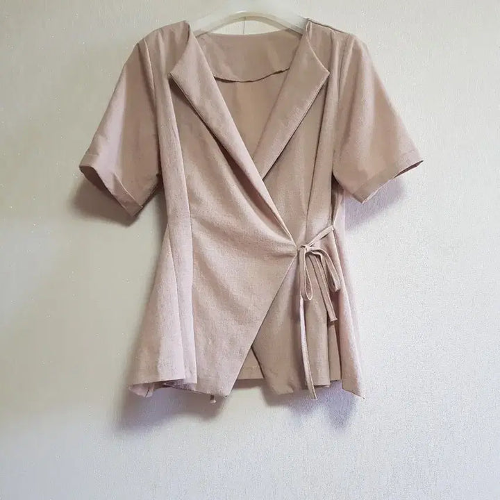 [BUNJANG] Wrap Blouse / 랩 블라우스