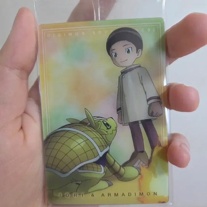 [BUNJANG] Digimon Wafer Card Iori &amp; Armamon (No. 12) / 디지몬 웨하스 카드 이오리&amp;아르마몬 (12번)