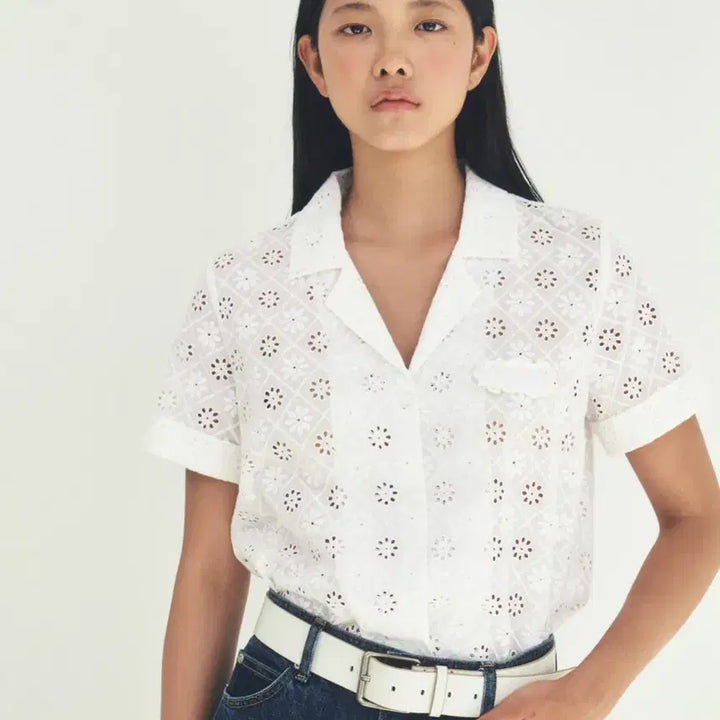 [BUNJANG] GROVE JANE Lace Shirt / 그로브 셔츠 JANE LACE SHIRT
