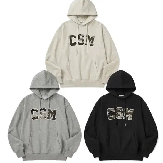 [BUNJANG] I Feel Blue CSM Hoodie Gray / 아이필블루씨에스엠 후드티 그레이