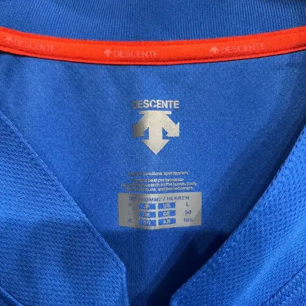 [BUNJANG] Descente Korea Baseball National Team Player Issue Warm-up Short Sleeve T-shirt / 105 데상트 대한민국 야구 국가대표팀 선수 지급용 웝업 반팔 티셔츠