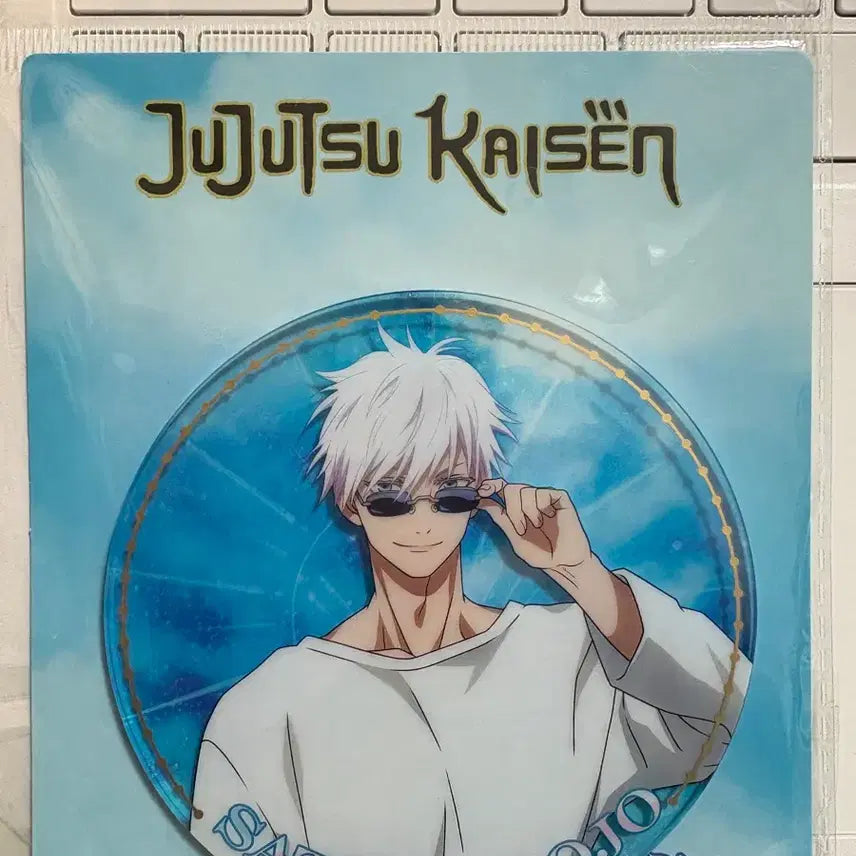 [BUNJANG] Jujutsu Kaisen Gojo Satoru Acrylic Stand / 주술회전 고죠 사토루 원형 아크릴