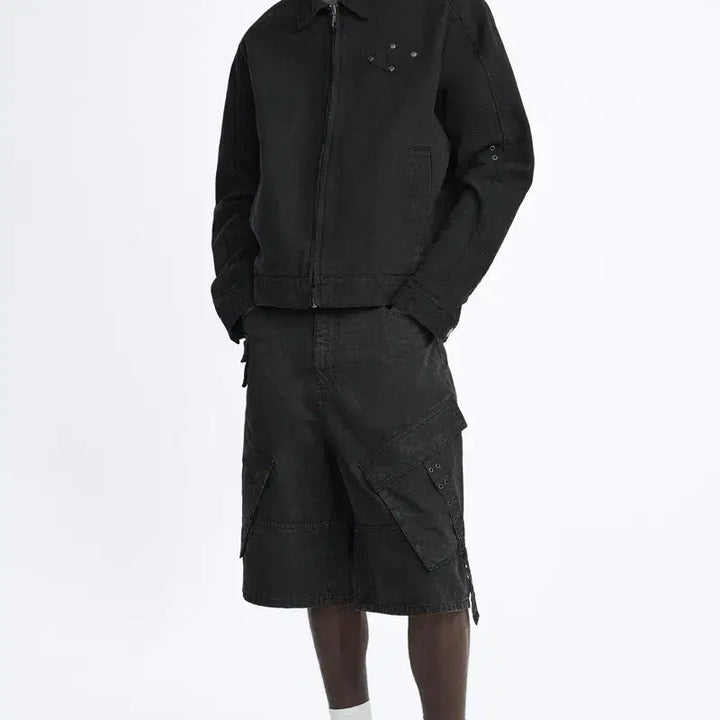 [BUNJANG] Zara Belted Cargo Bermuda Shorts / [38] 자라 벨트 카고 버뮤다 팬츠 새상품