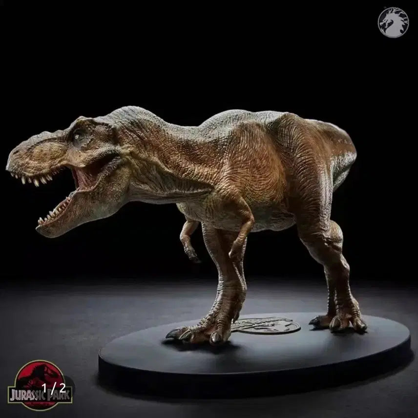 [BUNJANG] Manlongtang Limited Edition 1/2 Scale Jurassic Park T-Rex Rexy Figure / 만롱당 한정판