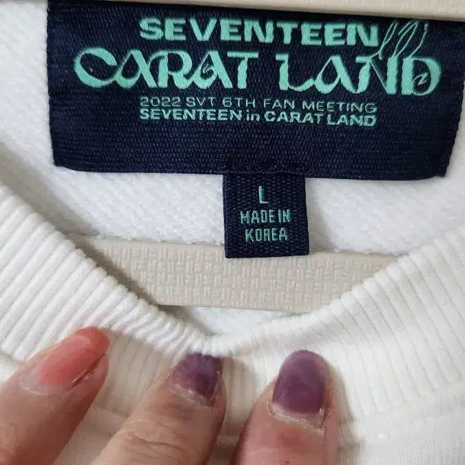 [BUNJANG] SEVENTEEN Carat Land Fanmeeting Sweatshirt / 세븐틴 캐럿랜드 팬미팅 약기모 맨투맨 티셔츠
