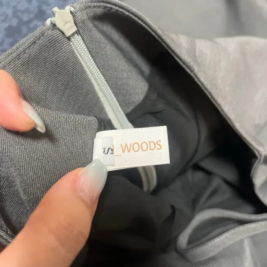 [SOLD OUT] 그레이 미니스커트