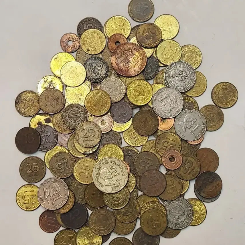 [BUNJANG] Philippines Coin Collection Bundle (192 pcs) / 단종된 필리핀 동전 옛날동전 192개 일괄