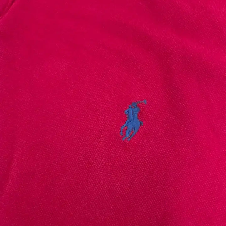 [BUNJANG] Polo Ralph Lauren Red Short Sleeve Polo Shirt / 폴로 랄프로렌 레드 반팔 카라티