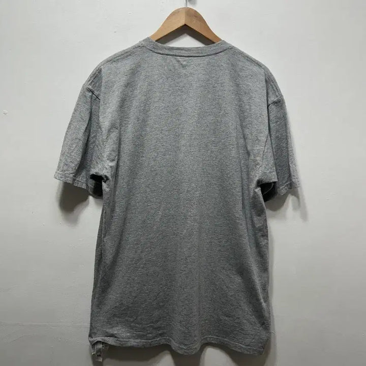 [BUNJANG] Vans Gray Logo Short Sleeve T-Shirt L / 반스 VANS 회색 로고 반팔 티셔츠 L