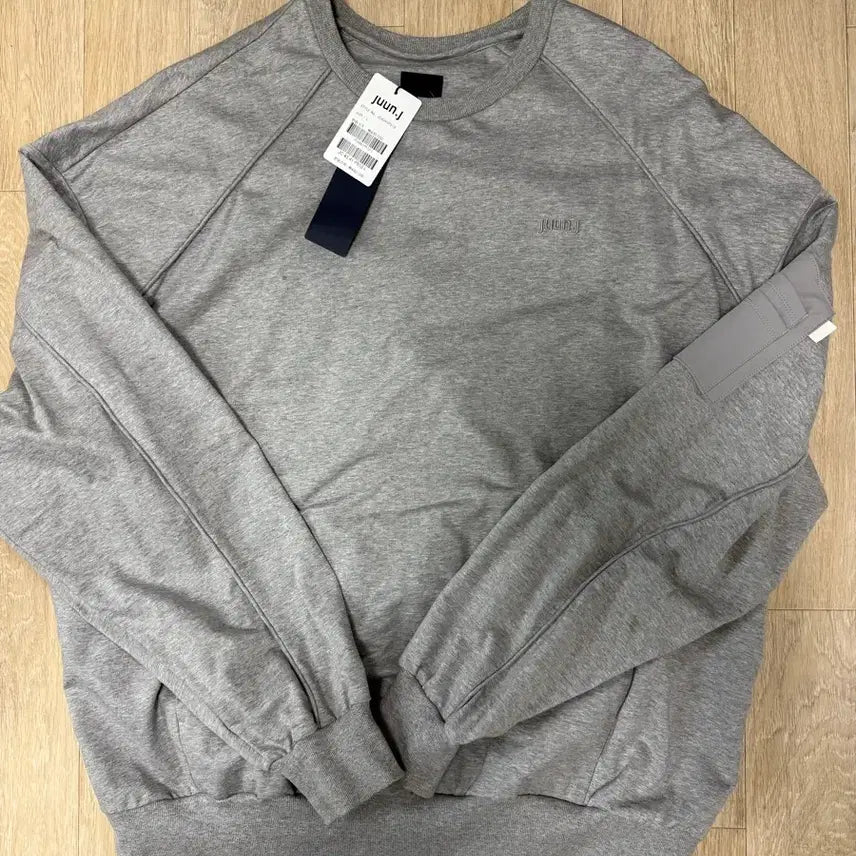 [BUNJANG] Juun.J Side Zip Light Sweatshirt L Grey / 준지 24SS 사이드지퍼 라이트 스웨트 맨투맨 L 그레이