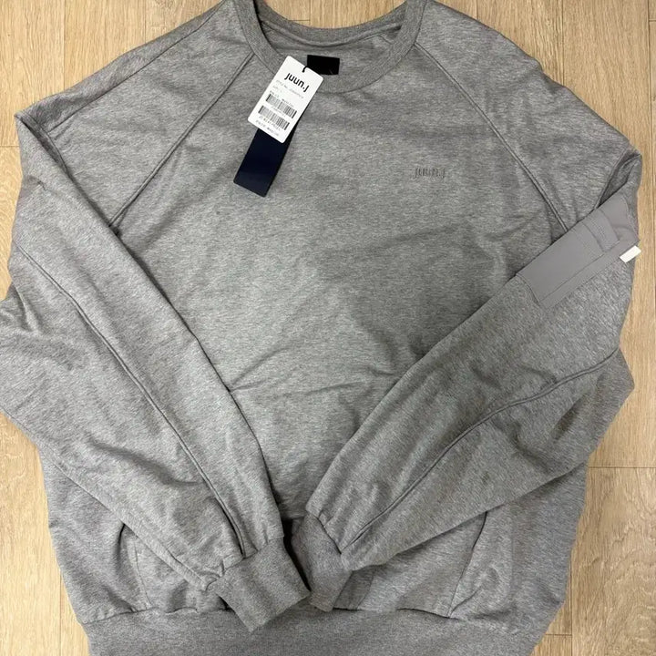 [BUNJANG] Juun.J Side Zip Light Sweatshirt L Grey / 준지 24SS 사이드지퍼 라이트 스웨트 맨투맨 L 그레이