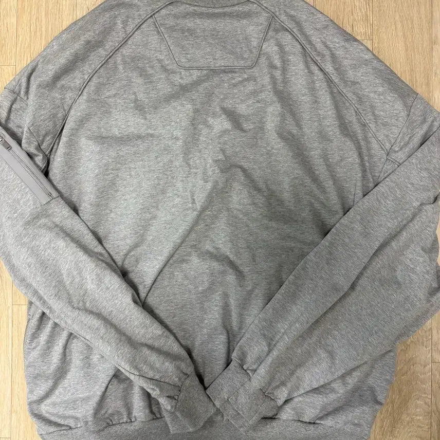 [BUNJANG] Juun.J Side Zip Light Sweatshirt L Grey / 준지 24SS 사이드지퍼 라이트 스웨트 맨투맨 L 그레이