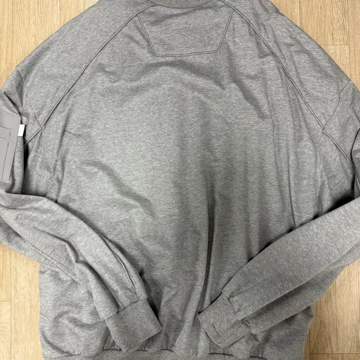 [BUNJANG] Juun.J Side Zip Light Sweatshirt L Grey / 준지 24SS 사이드지퍼 라이트 스웨트 맨투맨 L 그레이