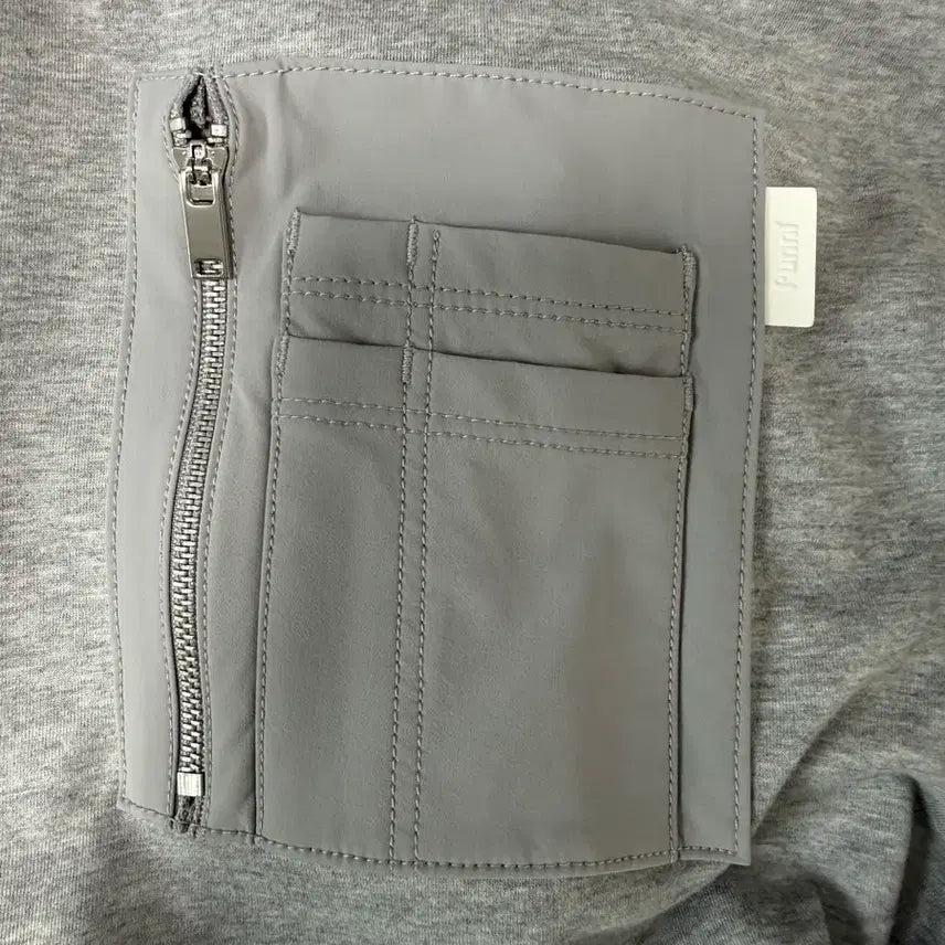 [BUNJANG] Juun.J Side Zip Light Sweatshirt L Grey / 준지 24SS 사이드지퍼 라이트 스웨트 맨투맨 L 그레이