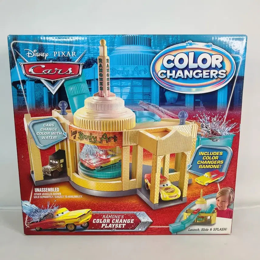[BUNJANG] Disney Pixar Cars Ramone Color Change Playset / 디즈니 픽사 카(Cars) 라몬 컬러 체인지 플레이세트