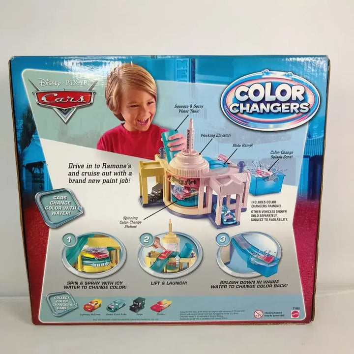 [BUNJANG] Disney Pixar Cars Ramone Color Change Playset / 디즈니 픽사 카(Cars) 라몬 컬러 체인지 플레이세트
