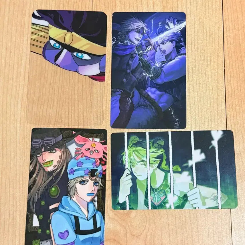 [SOLD OUT] [죠죠의 기묘한 모험] 죠죠 비공굿 포카 세트 양도