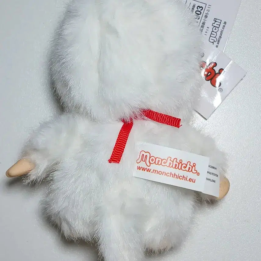 [BUNJANG] Monchhichi White Keychain / ( 키링 ) 몬치치 화이트 키링