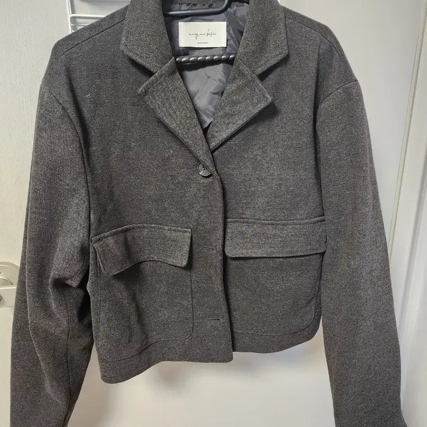 [BUNJANG] Unworn Charcoal Jacket / 미착용) 차콜 자켓