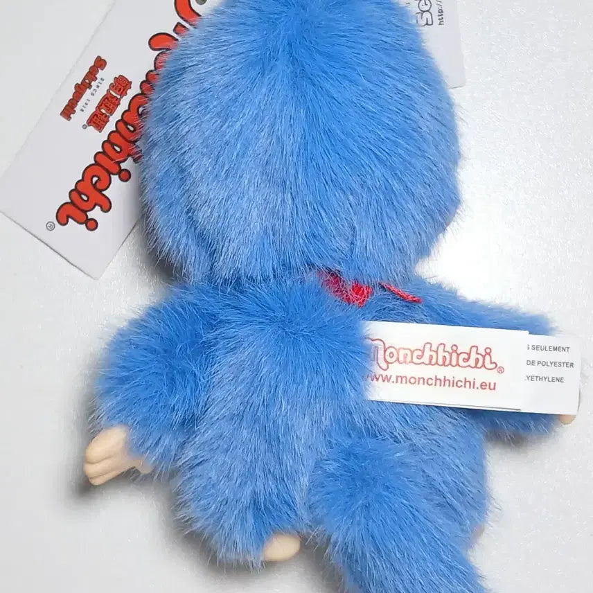[BUNJANG] Monchhichi Blue Keychain / ( 키링 ) 몬치치 블루 키링