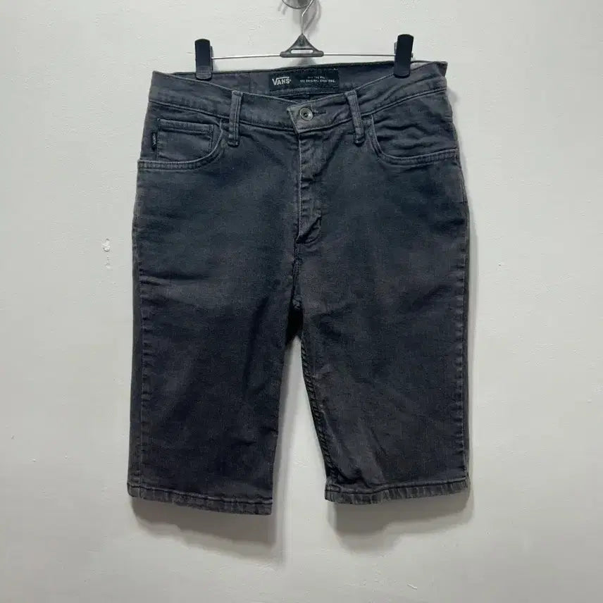 [BUNJANG] Vans Black Denim Shorts Size 27 / VANS 밴스 블랙 데님 반바지 27