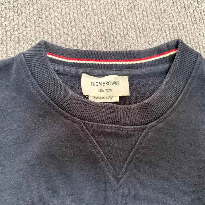 [BUNJANG] Thom Browne Navy Sweatshirt Size 3 / 톰브라운 네이비 맨투맨 사이즈3 정품