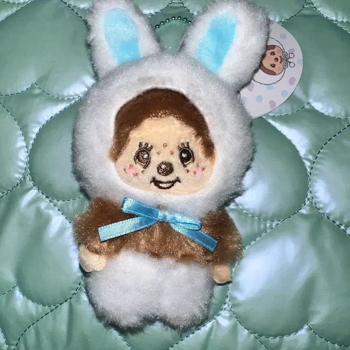 [BUNJANG] Monchhichi Rabbit Usagi Monchhichi Keyring / 일본 몬치치 키링 토끼 우사기몬치치