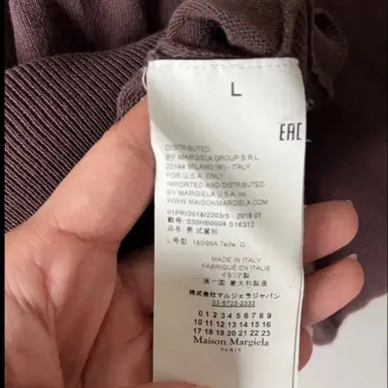[BUNJANG] Maison Margiela Elbow Knit / 마르지엘라 엘보 니트