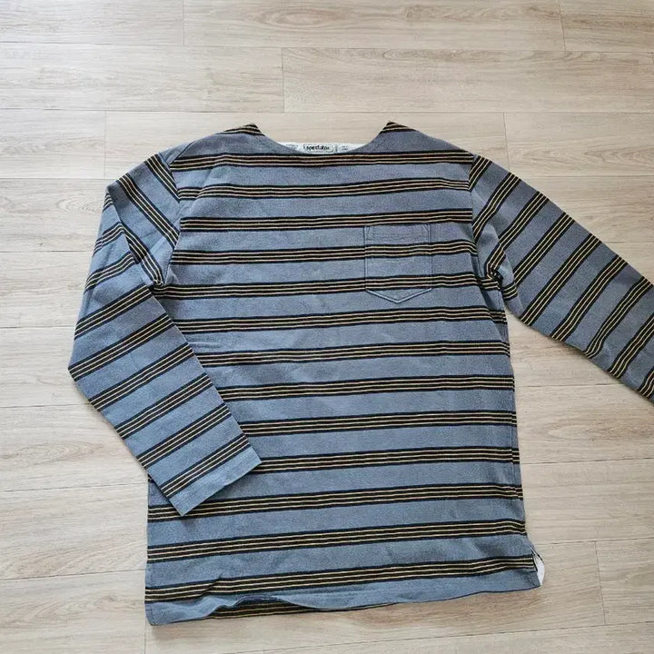 [BUNJANG] Spectator Stripe One-Pocket Border T-shirt / 스펙테이터 스트라이프 원포켓 보더티