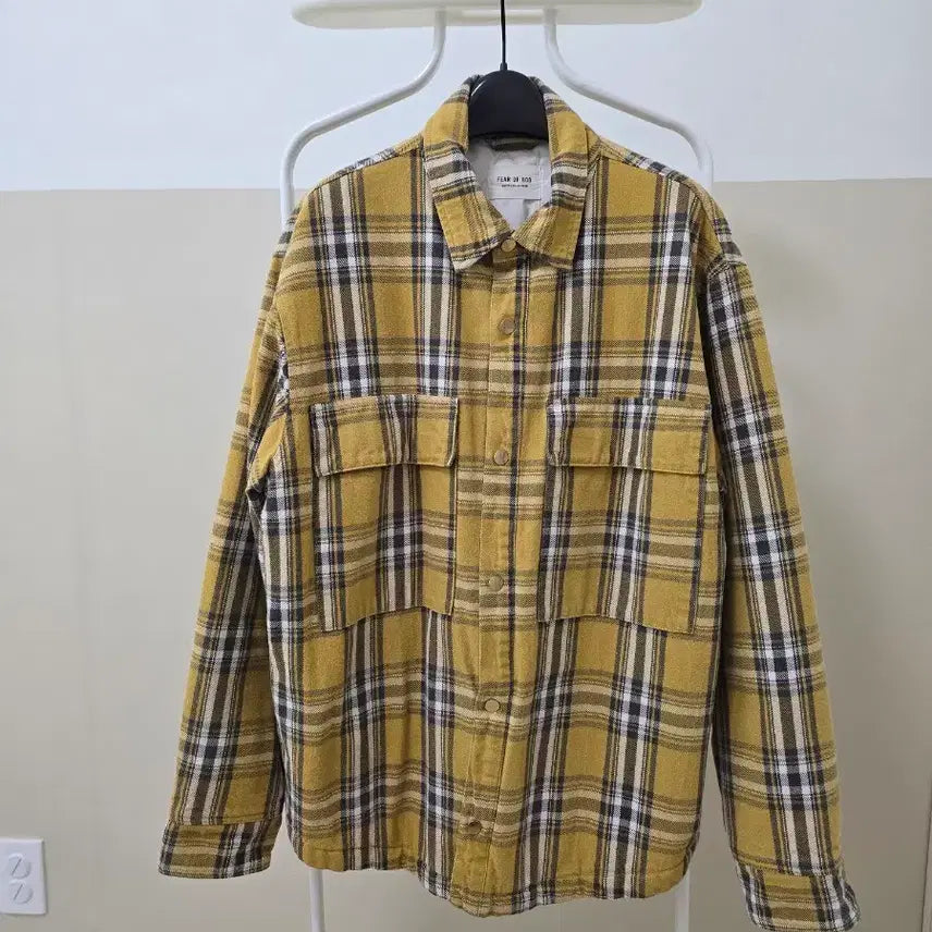 [BUNJANG] Fear of God 6th Collection Flannel Padded Shirt (M) / [M]피어오브갓6th 플란넬 패디드 셔츠