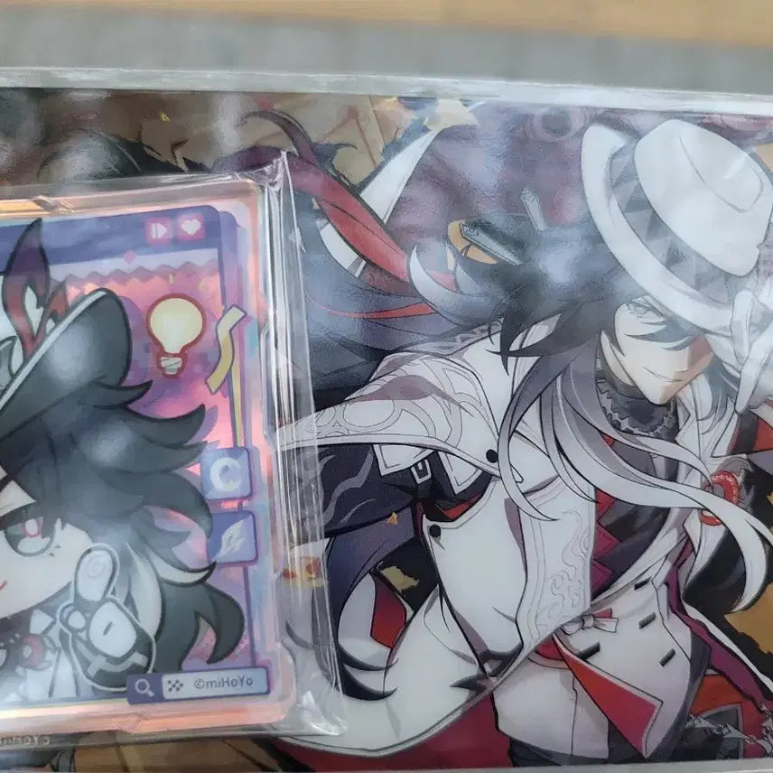 [BUNJANG] Honkai Star Rail Ashveil Transparent Photocard + Refrigerator Magnet / 붕괴 스타레일 홍대 환락 팝업 애쉬베일 투명포토카드 + 냉장고 자석
