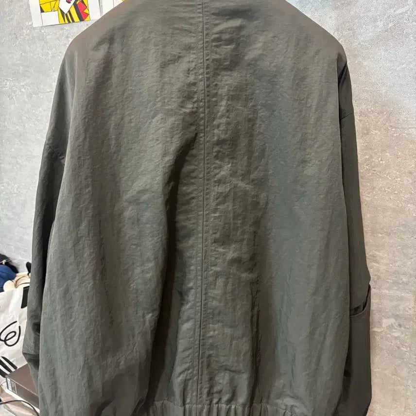 [BUNJANG] Songzio Parachute Jumper Grey Size 48 / 송지오 파라슈트 점퍼 그레이 48