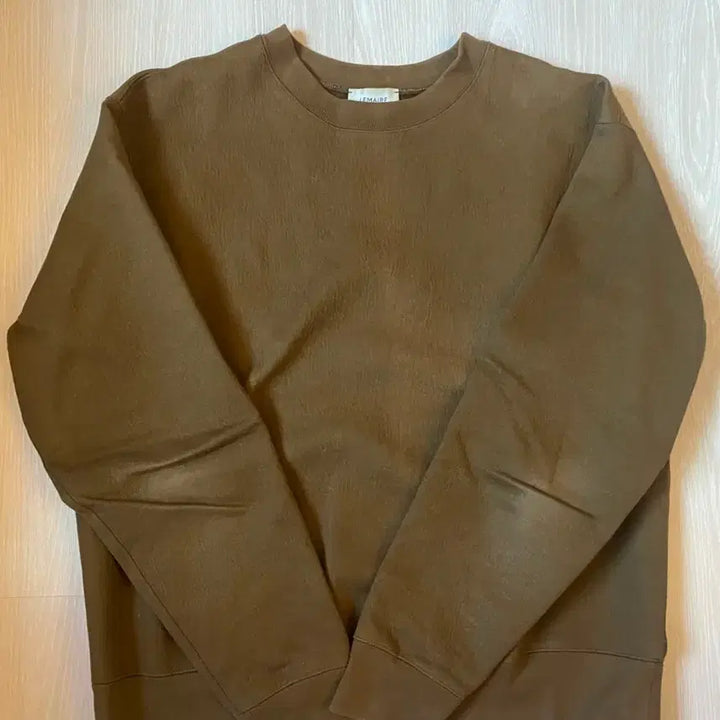 [BUNJANG] LEMAIRE Brown Fleece Sweatshirt XL / 르메르 브라운 플리스 스웻셔츠 XL LEMAIRE